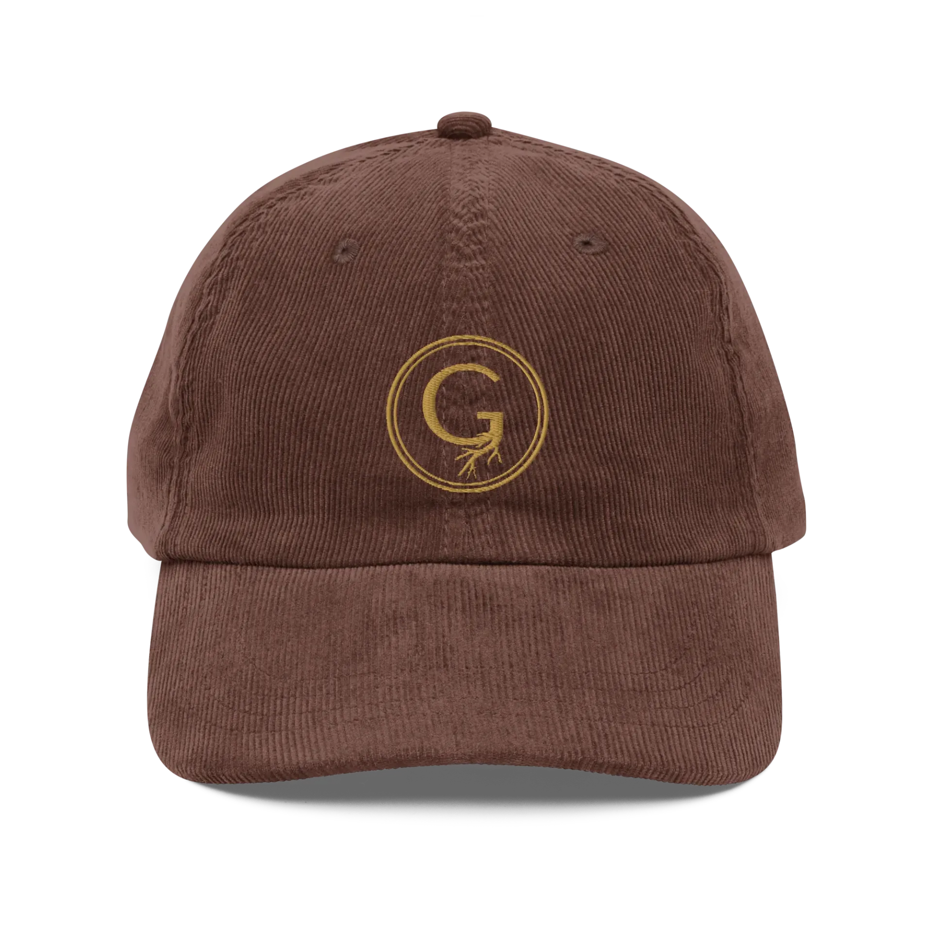 Grounded Corduroy Hat (Brown)