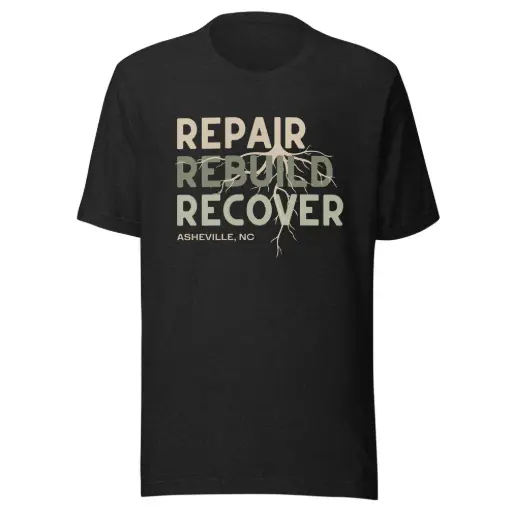 Rebuild Asheville Tee - Straight Cut